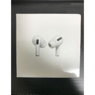 Airpods pro デザイン　ワイヤレス　無線　イヤフォン　白(ヘッドフォン/イヤフォン)