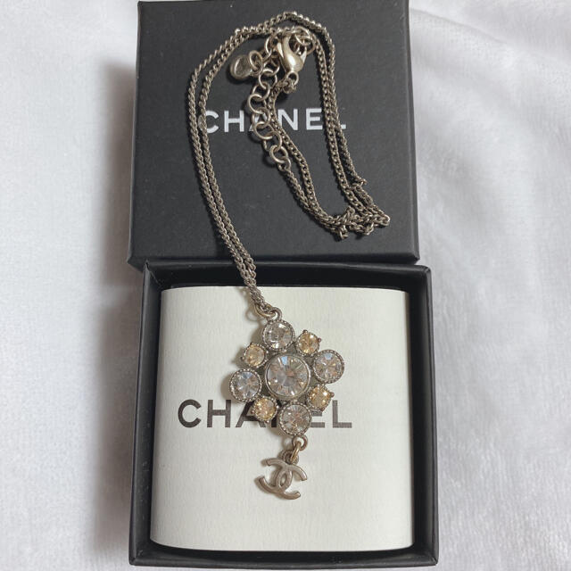 CHANEL ココマーク ビジューネックレス