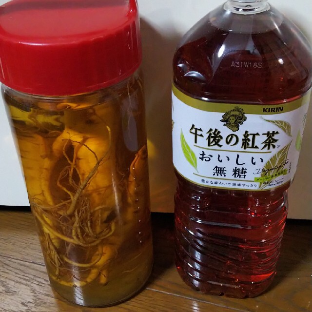 朝鮮ニンジン酒２８年物 食品/飲料/酒の健康食品(その他)の商品写真