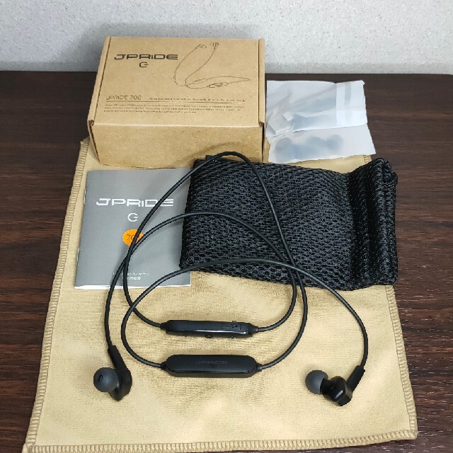 JPRiDE 708 Bluetooth ワイヤレスイヤホン スマホ/家電/カメラのオーディオ機器(ヘッドフォン/イヤフォン)の商品写真