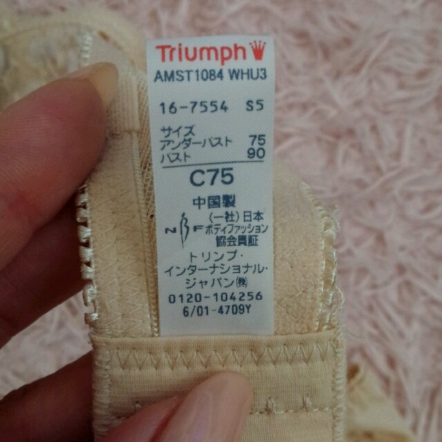 Triumph(トリンプ)の【新品】トリンプTシャツブラセット レディースの下着/アンダーウェア(ブラ&ショーツセット)の商品写真