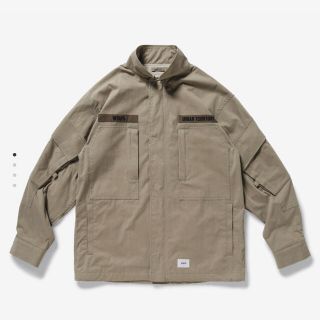 ダブルタップス(W)taps)の【a様専用】WTAPS D90 JACKET Mサイズ BEIGE(ミリタリージャケット)