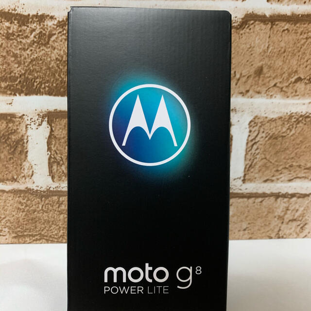 ☆新品未開封☆ moto g8 power  lite ポーラブルー 本体