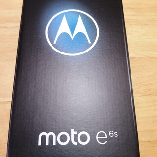 モトローラ(Motorola)の【アフロでOKさま専用】moto e 6s箱(携帯電話本体)