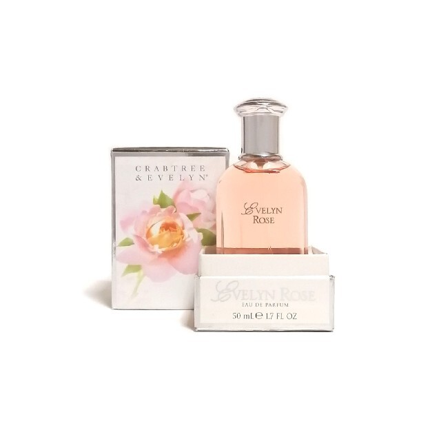 即決★CRABTREE＆EVELYN クラブツリー＆イヴリン イヴリンローズ オードパフューム 50ml 香水 ROSE 廃盤 ハウス オブ