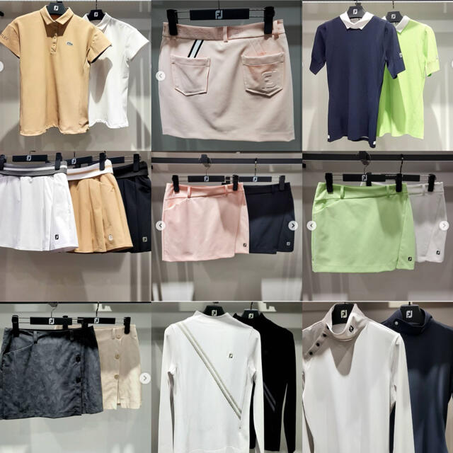 FootJoy golf フットジョイ ゴルフ 韓国 トップス スカート 春早割 ...
