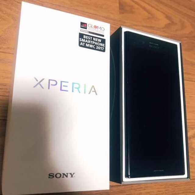 Xperia XZ Premium Deepsea Black 64 GBスマホ/家電/カメラ