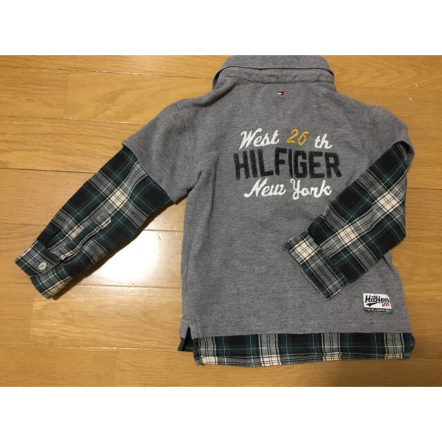 TOMMY HILFIGER(トミーヒルフィガー)の【りんりん様専用】トミーヒルフィガー ポロシャツ ラガーシャツ キッズ/ベビー/マタニティのキッズ服男の子用(90cm~)(Tシャツ/カットソー)の商品写真