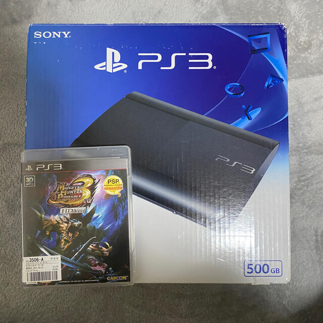 ps3 CECH-4300C  500GB  モンスターハンター3rd セット