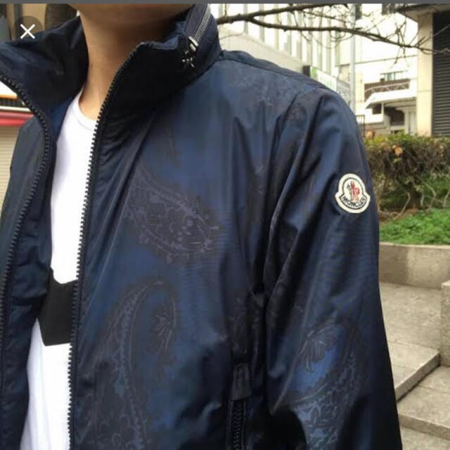 おトク】 MONCLER - モンクレール 4 ナイロン ペイズリー シュプリーム
