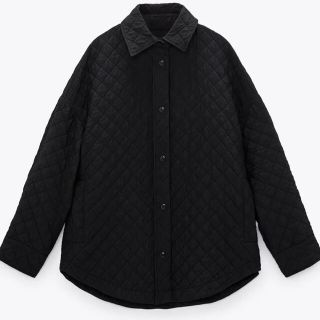 ザラ(ZARA)のパフ素材シャツジャケット(シャツ)