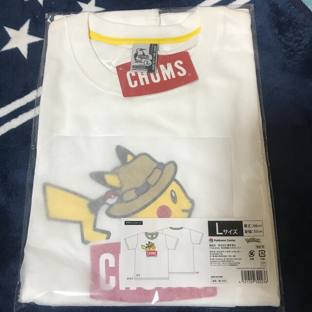 CHUMS ポケモン　ピカチュウ　Ｔシャツ