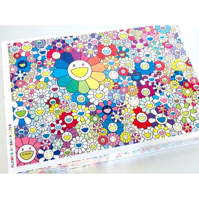 村上隆 お花ジグソーパズル FLOWER JIGSAW PUZZLE エンタメ/ホビーの美術品/アンティーク(その他)の商品写真