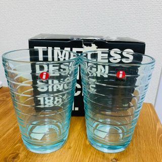 イッタラ(iittala)の【未使用】iittala Aino Aalto タンブラー 330ml ペア(タンブラー)