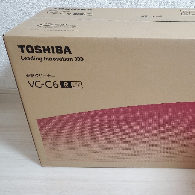 東芝(トウシバ)の東芝　サイクロンクリーナー　トルネオミニ　VC-C6　グランレッド スマホ/家電/カメラの生活家電(掃除機)の商品写真