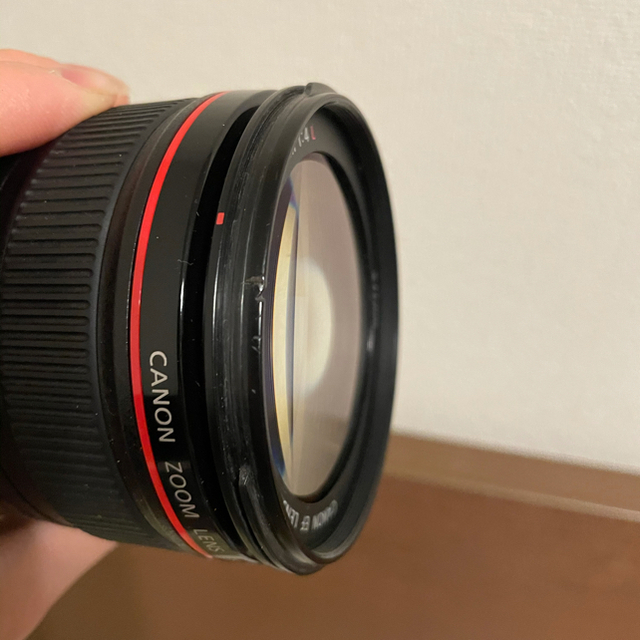 Canon(キヤノン)のEF 24mm-105mm F4 L IS USM スマホ/家電/カメラのカメラ(レンズ(ズーム))の商品写真