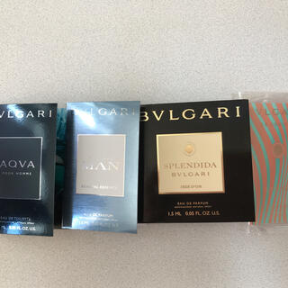 ブルガリ(BVLGARI)のブルガリ香水　試供品4種(香水(女性用))