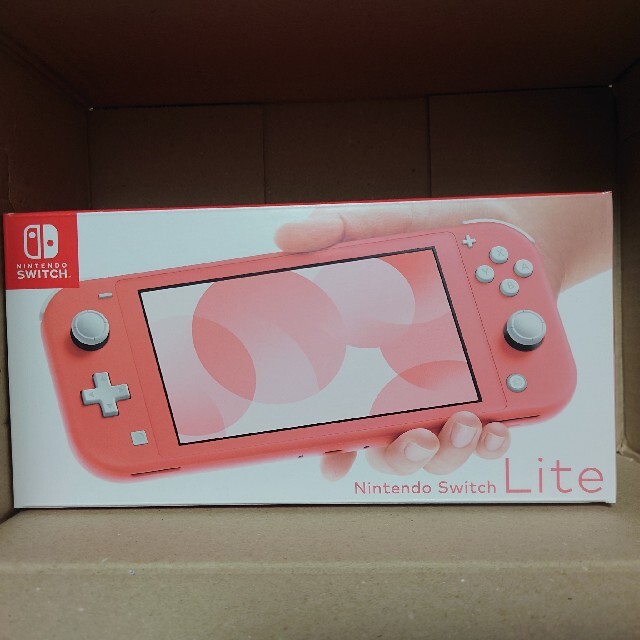 Nintendo Switch LITE コーラル 新品-