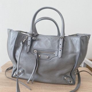 バレンシアガ(Balenciaga)のBALENCIAGA　バレンシアガ　ペーパーバッグ ミニ(ハンドバッグ)