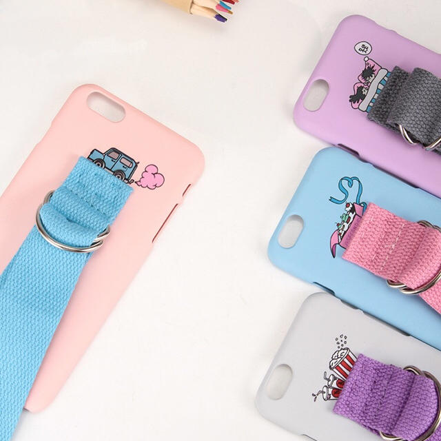 数量限定 韓国で話題 ベルト かわいい Iphone 6 6s ケース ピンクの通販 By Sunshine S Shop ラクマ