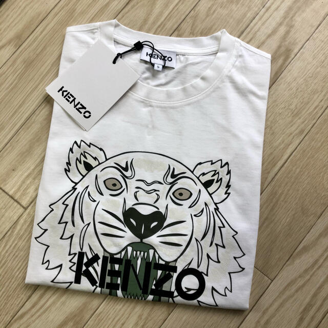 KENZO - 新品 Kenzo ケンゾー タイガープリント Tシャツ ホワイトの