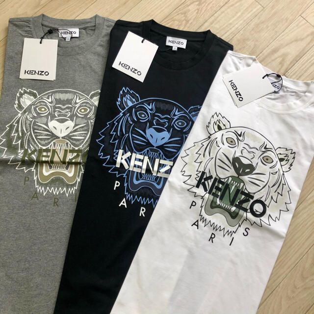 KENZO(ケンゾー)の新品 Kenzo ケンゾー タイガープリント Tシャツ ホワイト メンズのトップス(Tシャツ/カットソー(半袖/袖なし))の商品写真