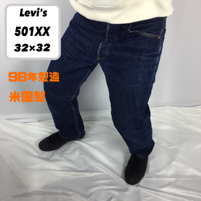 アメリカ製 98年 Levi’s リーバイス 501XX デニムLevi