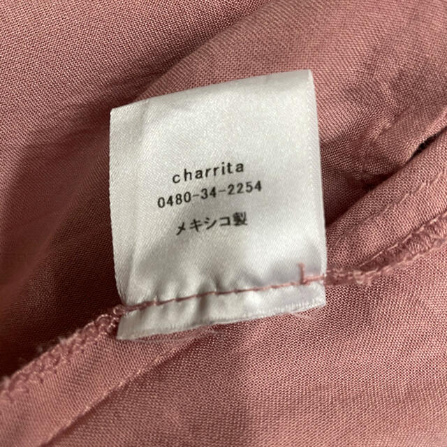✳︎専用✳︎ charrita 開襟シャツ レディースのトップス(シャツ/ブラウス(半袖/袖なし))の商品写真