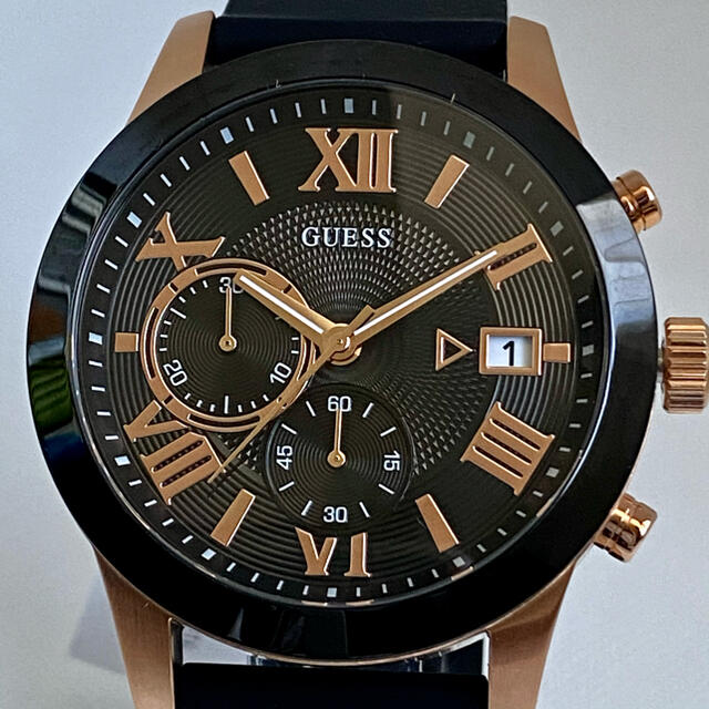 Guess 新品 Guess メンズ腕時計 日本製クオーツ プラスチック バンドの通販 By つくね S Shop ゲスならラクマ