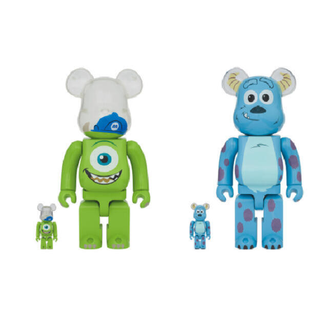 BE@RBRICK SULLEY／MIKE 100％ & 400％