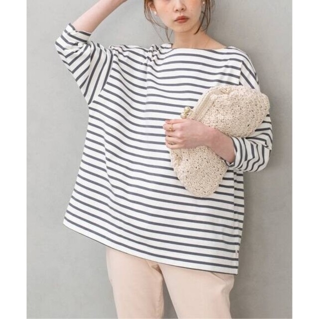 IENA 別注 BIG MARINE BOATNECK プルオーバー