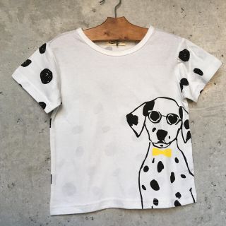 ラブアンドピースアンドマネー(Love&Peace&Money)の【美品】110サイズ  ダルメシアン Ｔシャツ(Tシャツ/カットソー)