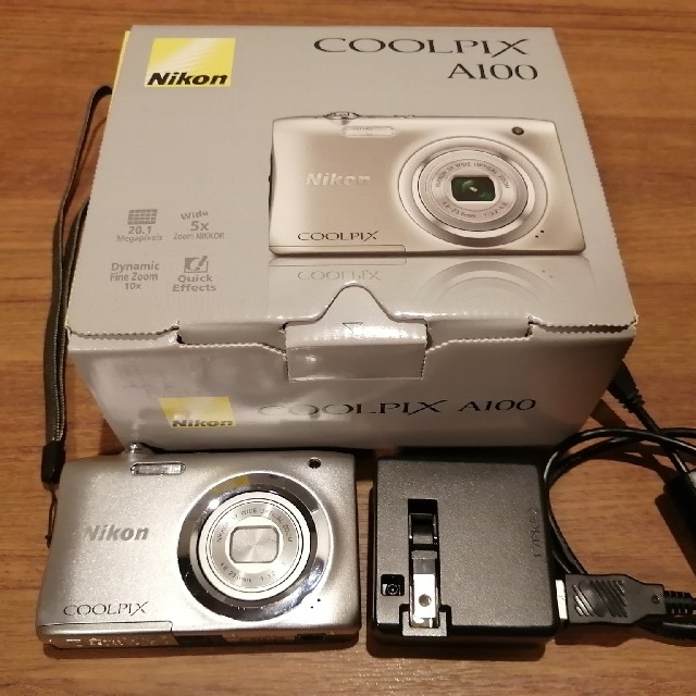 コンパクトデジタルカメラNikon／COOLPIX A100 SILVER