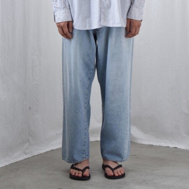 デニム/ジーンズ新品 21SS comoli DENIM 5P PANTS デニム BLEACH