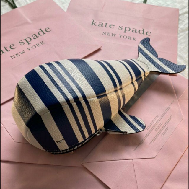 KateSpade ケイトスペード クジラ バッグ 動物シリーズ 魚レディース