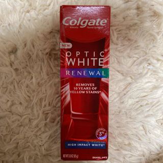 【日曜限定】Colgate OPTIC WHITE RENEWAL 歯磨き粉　(歯磨き粉)