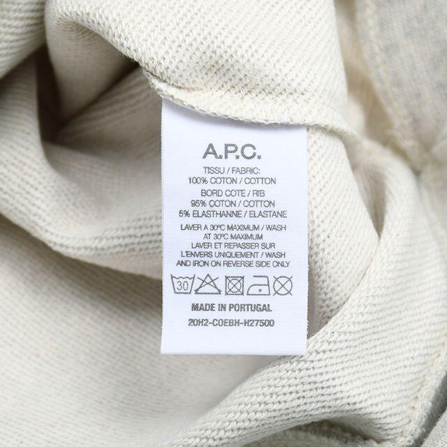 A.P.C(アーペーセー)のA.P.C. アーペーセー メンズ グレースウェットトレーナーM メンズのトップス(スウェット)の商品写真