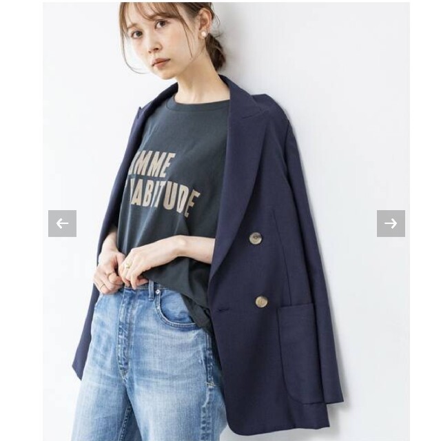 IENA(イエナ)の《新品》IENA COMME DHABITUDE Tシャツ レディースのトップス(Tシャツ(半袖/袖なし))の商品写真