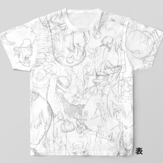 ニッシンショクヒン(日清食品)の【新品未使用】ワンピース カップヌードルコラボ 限定Tシャツ XL(Tシャツ/カットソー(半袖/袖なし))