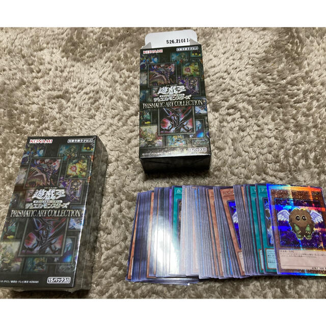 遊戯王プリズマティックアートコレクション 1BOXシュリンク付 おまけ1BOX-