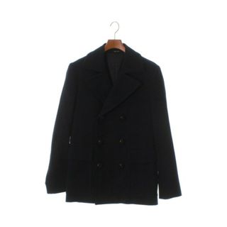 マルタンマルジェラ(Maison Martin Margiela)のMaison Margiela メゾンマルジェラ ピーコート 44(S位) 紺 【古着】【中古】(ピーコート)