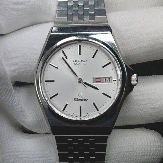 SEIKO - 専用 SEIKO SilverWave メンズ 文字盤ホワイトシルバー