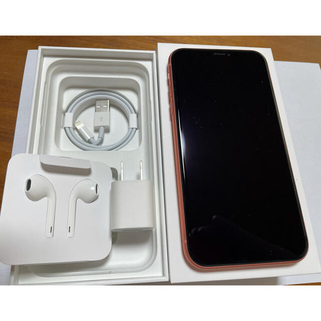 美品 iPhone XR 64GB CORAL