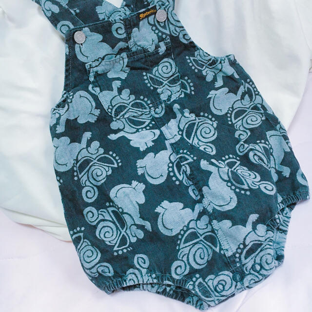 HYSTERIC MINI(ヒステリックミニ)のHYSTERIC MINI だるまオール キッズ/ベビー/マタニティのベビー服(~85cm)(ロンパース)の商品写真
