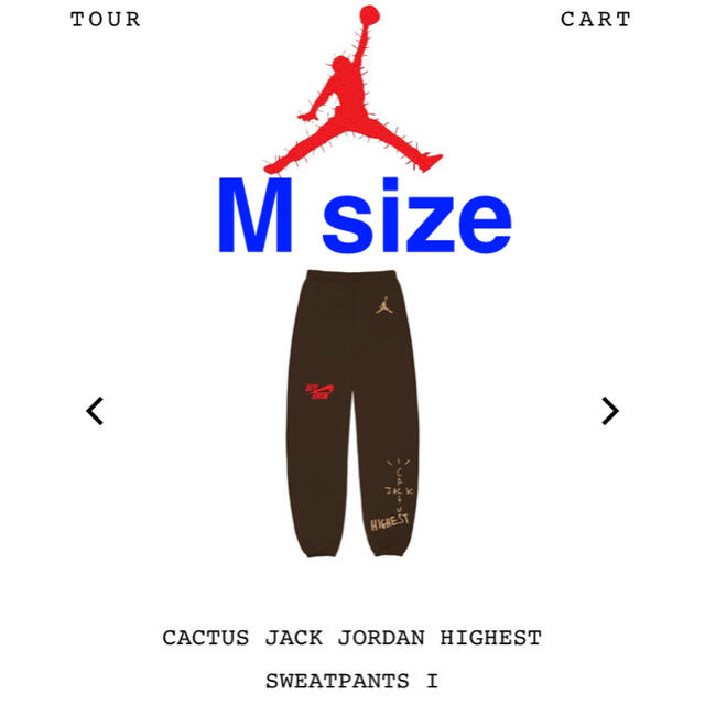 TRAVISSCOTT CACTUS JACK SWEATPANTS