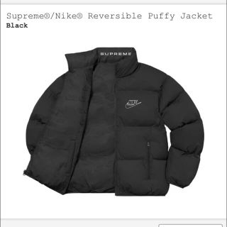 Supreme×NIKE  REVERSIBLE PUFFY JACKET 大名