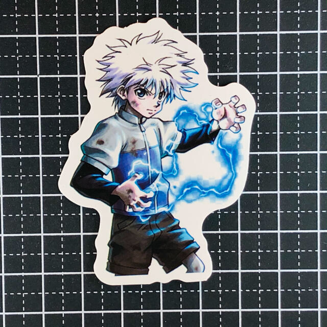 防水ステッカー HUNTER×HUNTER キルア ゾルディックの通販 by 防水ステッカー HUNTER×HUNTER キルア ゾルディックの通販 by