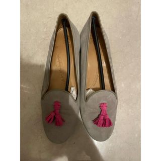 サンローラン(Saint Laurent)のChatelles シャテル paris タッセル フラットシューズ 37(バレエシューズ)