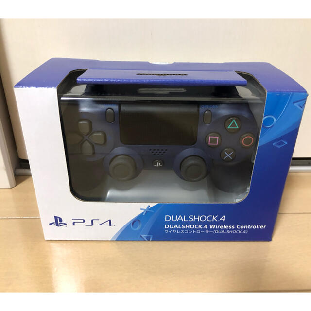 PS4コントローラー(DUALSHOCK 4) 純正　ミッドナイトブルー