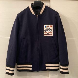 グッチ(Gucci)のGUCCI  WORLDWIDE ブルゾン  サイズ44 美品 ジャケット(ブルゾン)